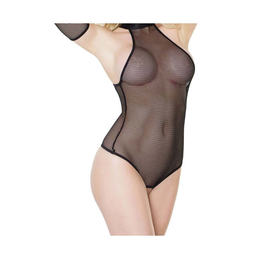 Fishnet Teddy- Coquette - 2473